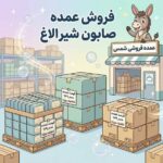 خرید عمده صابون شیر الاغ
